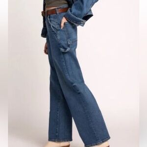 CURRENT ELLIOT WIDE LEG THE PAINTER JEAN SZ 30